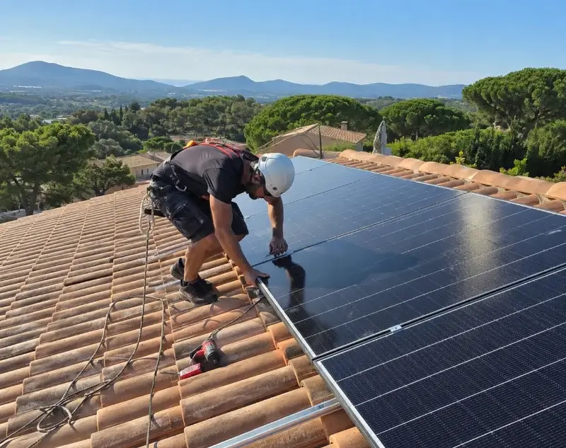 Installateur panneaux solaires Galargues — pose photovoltaïque sur toiture